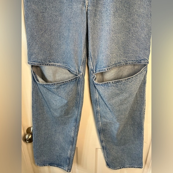 Weekday Women's Light Blue Jeans Size 27 - Picture 5 of 11